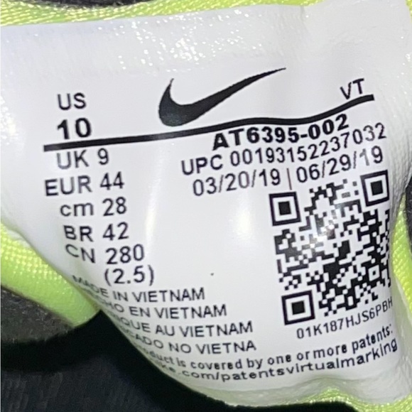 Nike Joyride CC3 Setter Black/Volt Men's Size 10 - Picture 9 of 10